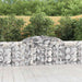 Coșuri gabion arcuite 5 buc., 300x30x80/100 cm, fier galvanizat - WALTI WALTI