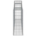 Coșuri gabion arcuite 7 buc., 300x30x80/100 cm, fier galvanizat - WALTI WALTI