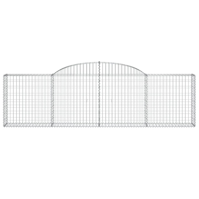 Coșuri gabion arcuite 11 buc, 300x30x80/100 cm, fier galvanizat - WALTI WALTI