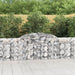 Coșuri gabion arcuite 11 buc, 300x30x80/100 cm, fier galvanizat - WALTI WALTI
