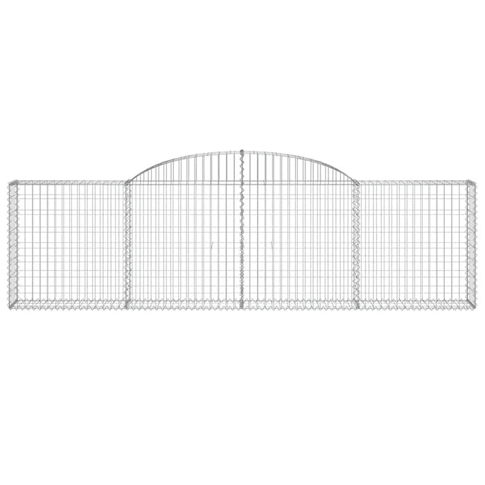 Coșuri gabion arcuite 12 buc, 300x30x80/100 cm, fier galvanizat - WALTI WALTI