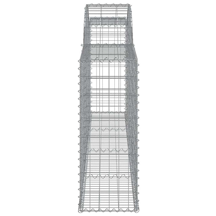 Coșuri gabion arcuite 12 buc, 300x30x80/100 cm, fier galvanizat - WALTI WALTI