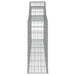 Coșuri gabion arcuite 12 buc, 300x30x80/100 cm, fier galvanizat - WALTI WALTI