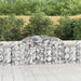 Coșuri gabion arcuite 12 buc, 300x30x80/100 cm, fier galvanizat - WALTI WALTI
