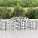 Coșuri gabion arcuite 17 buc, 300x30x80/100 cm, fier galvanizat - WALTI WALTI