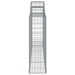 Coșuri gabion arcuite 3 buc, 300x30x100/120 cm fier galvanizat - WALTI WALTI