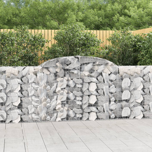 Coșuri gabion arcuite 13 buc, 300x30x100/120 cm fier galvanizat - WALTI WALTI