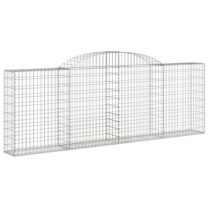 Coșuri gabion arcuite 17 buc, 300x30x100/120 cm fier galvanizat - WALTI WALTI