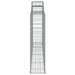Coșuri gabion arcuite 2 buc, 300x30x120/140 cm, fier galvanizat - WALTI WALTI