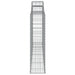 Coșuri gabion arcuite 7 buc, 300x30x120/140 cm, fier galvanizat - WALTI WALTI