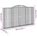 Coșuri gabion arcuite 5 buc. 300x30x160/180 cm fier galvanizat - WALTI WALTI
