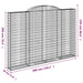 Coșuri gabion arcuite, 3 buc. 300x30x200/220 cm fier galvanizat - WALTI WALTI
