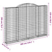 Coșuri gabion arcuite 4 buc. 300x30x200/220 cm fier galvanizat - WALTI WALTI