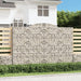 Coșuri gabion arcuite, 5 buc. 300x30x200/220 cm fier galvanizat - WALTI WALTI
