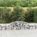 Coșuri gabion arcuite, 2 buc., 300x50x40/60 cm, fier galvanizat - WALTI WALTI