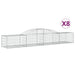 Coșuri gabion arcuite, 8 buc., 300x50x40/60 cm, fier galvanizat - WALTI WALTI