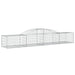 Coșuri gabion arcuite, 9 buc., 300x50x40/60 cm, fier galvanizat - WALTI WALTI