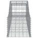 Coșuri gabion arcuite, 10 buc., 300x50x40/60cm, fier galvanizat - WALTI WALTI