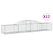 Coșuri gabion arcuite, 17 buc., 300x50x40/60cm, fier galvanizat - WALTI WALTI