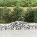 Coșuri gabion arcuite, 17 buc., 300x50x40/60cm, fier galvanizat - WALTI WALTI