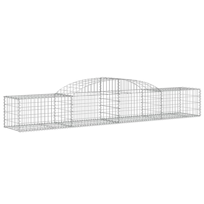 Coșuri gabion arcuite, 30 buc., 300x50x40/60cm, fier galvanizat - WALTI WALTI
