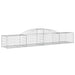 Coșuri gabion arcuite, 30 buc., 300x50x40/60cm, fier galvanizat - WALTI WALTI