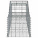 Coșuri gabion arcuite, 30 buc., 300x50x40/60cm, fier galvanizat - WALTI WALTI
