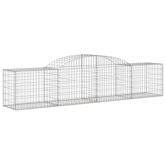 Coșuri gabion arcuite 11 buc, 300x50x60/80 cm, fier galvanizat - WALTI WALTI