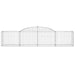 Coșuri gabion arcuite 11 buc, 300x50x60/80 cm, fier galvanizat - WALTI WALTI