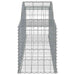 Coșuri gabion arcuite 11 buc, 300x50x60/80 cm, fier galvanizat - WALTI WALTI
