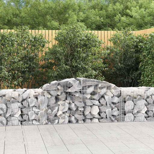Coșuri gabion arcuite 11 buc, 300x50x60/80 cm, fier galvanizat - WALTI WALTI