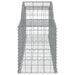 Coșuri gabion arcuite 13 buc, 300x50x60/80 cm, fier galvanizat - WALTI WALTI