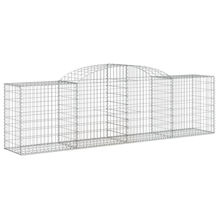 Coșuri gabion arcuite 3 buc, 300x50x80/100 cm, fier galvanizat - WALTI WALTI