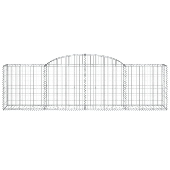 Coșuri gabion arcuite 3 buc, 300x50x80/100 cm, fier galvanizat - WALTI WALTI