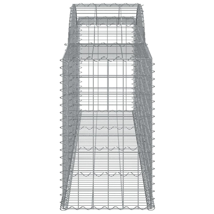 Coșuri gabion arcuite 3 buc, 300x50x80/100 cm, fier galvanizat - WALTI WALTI