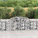 Coșuri gabion arcuite 3 buc, 300x50x80/100 cm, fier galvanizat - WALTI WALTI
