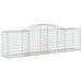 Coșuri gabion arcuite 7 buc, 300x50x80/100 cm, fier galvanizat - WALTI WALTI