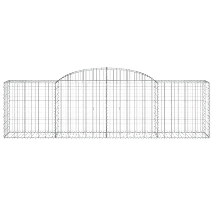 Coșuri gabion arcuite 7 buc, 300x50x80/100 cm, fier galvanizat - WALTI WALTI