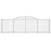 Coșuri gabion arcuite 7 buc, 300x50x80/100 cm, fier galvanizat - WALTI WALTI