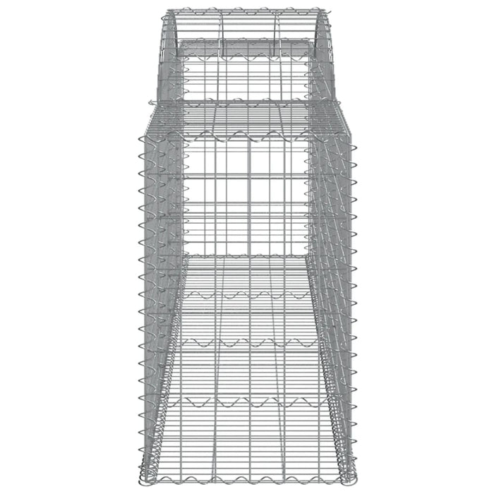 Coșuri gabion arcuite 7 buc, 300x50x80/100 cm, fier galvanizat - WALTI WALTI