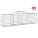 Coșuri gabion arcuite 9 buc, 300x50x80/100 cm, fier galvanizat - WALTI WALTI