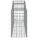 Coșuri gabion arcuite 20 buc, 300x50x80/100 cm, fier galvanizat - WALTI WALTI