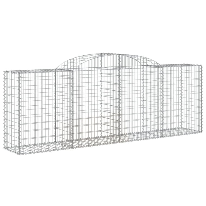 Coșuri gabion arcuite 9 buc, 300x50x100/120 cm, fier galvanizat - WALTI WALTI
