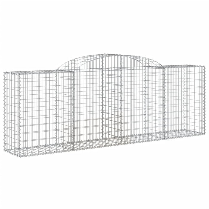 Coșuri gabion arcuite 11 buc, 300x50x100/120cm, fier galvanizat - WALTI WALTI