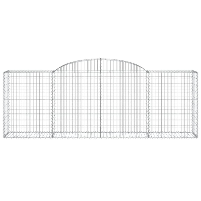 Coșuri gabion arcuite 11 buc, 300x50x100/120cm, fier galvanizat - WALTI WALTI