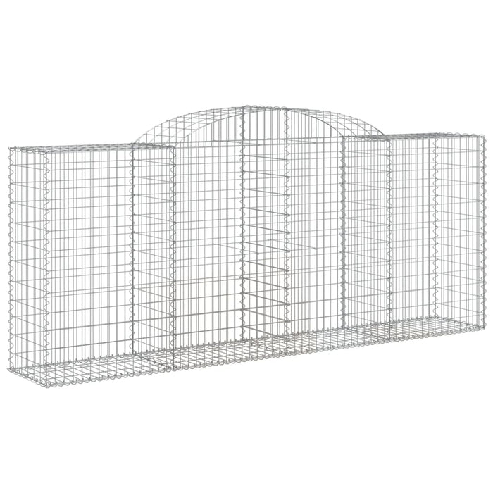 Coșuri gabion arcuite 5 buc. 300x50x120/140 cm, fier galvanizat - WALTI WALTI