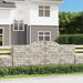 Coșuri gabion arcuite 10 buc. 300x50x120/140 cm fier galvanizat - WALTI WALTI