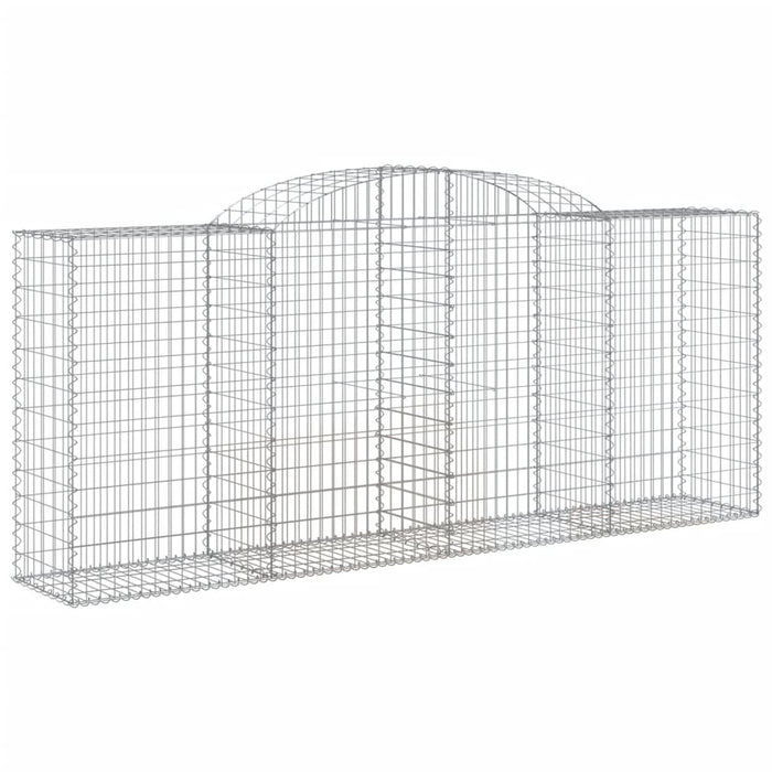 Coșuri gabion arcuite 12 buc. 300x50x120/140 cm fier galvanizat - WALTI WALTI