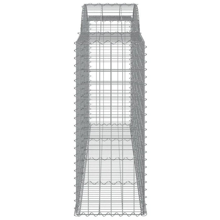 Coșuri gabion arcuite 12 buc. 300x50x120/140 cm fier galvanizat - WALTI WALTI