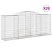 Coșuri gabion arcuite 20 buc. 300x50x120/140 cm fier galvanizat - WALTI WALTI